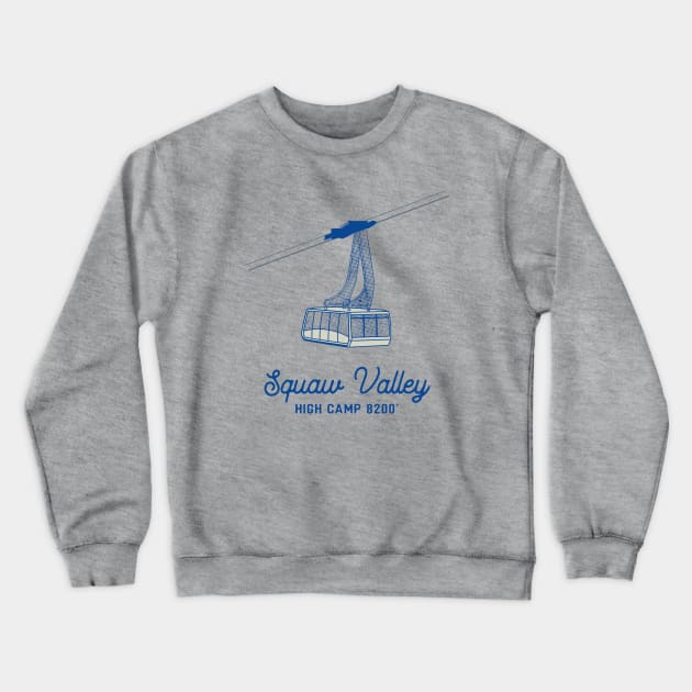 Squaw Valley for Light Shirts Crewneck Sweatshirt by VeryBear